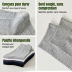 Pure fiber - CHAUSSETTES HAUTES EN FIBRE DE BAMBOU PREMIUM